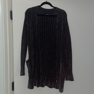 Zara Velour Cardigan